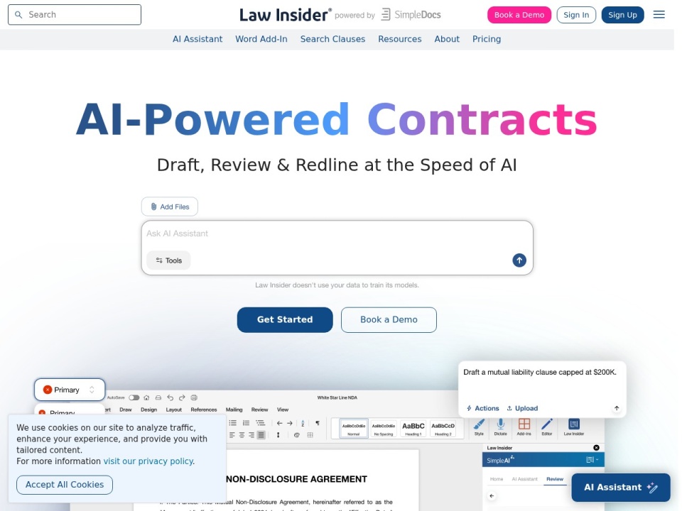 Law Insider preview