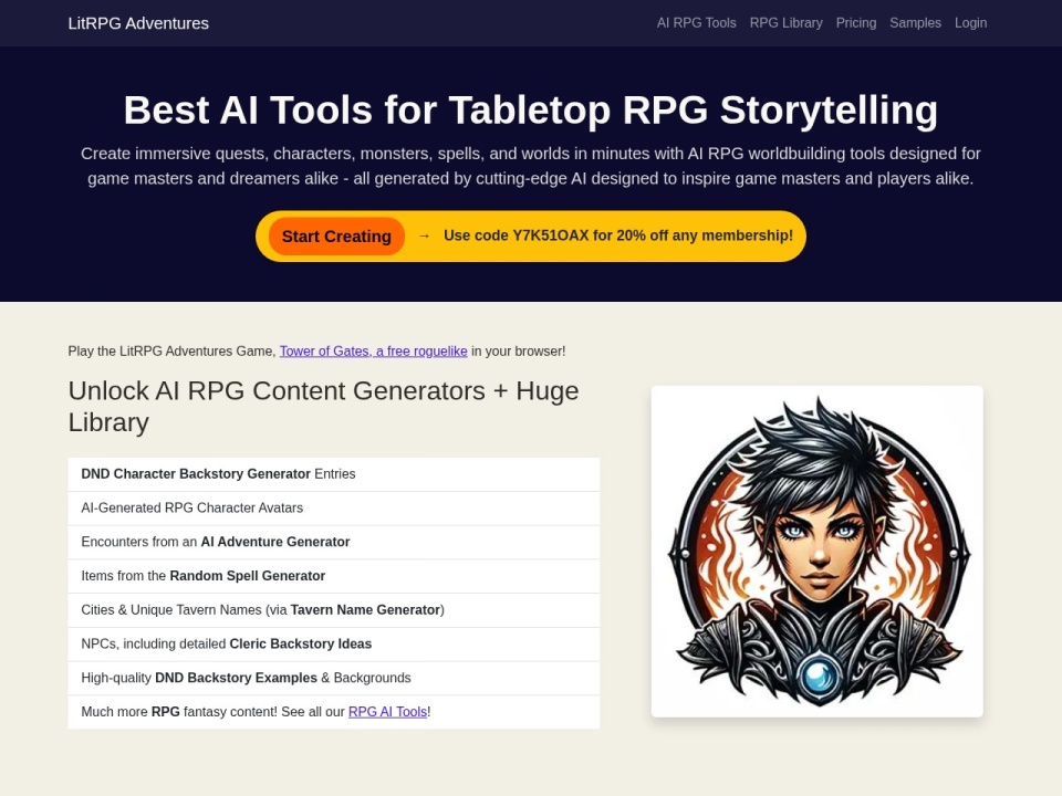 Litrpg Adventures preview