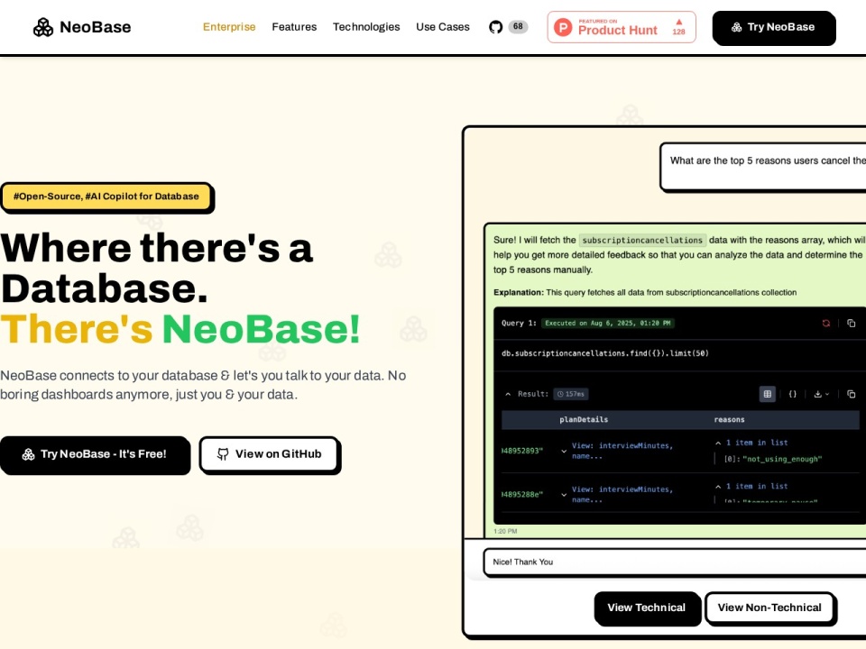 Neobase preview