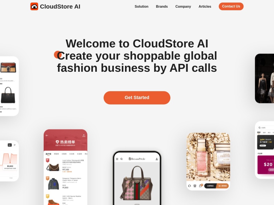Cloud Store AI Smart Shopping API preview