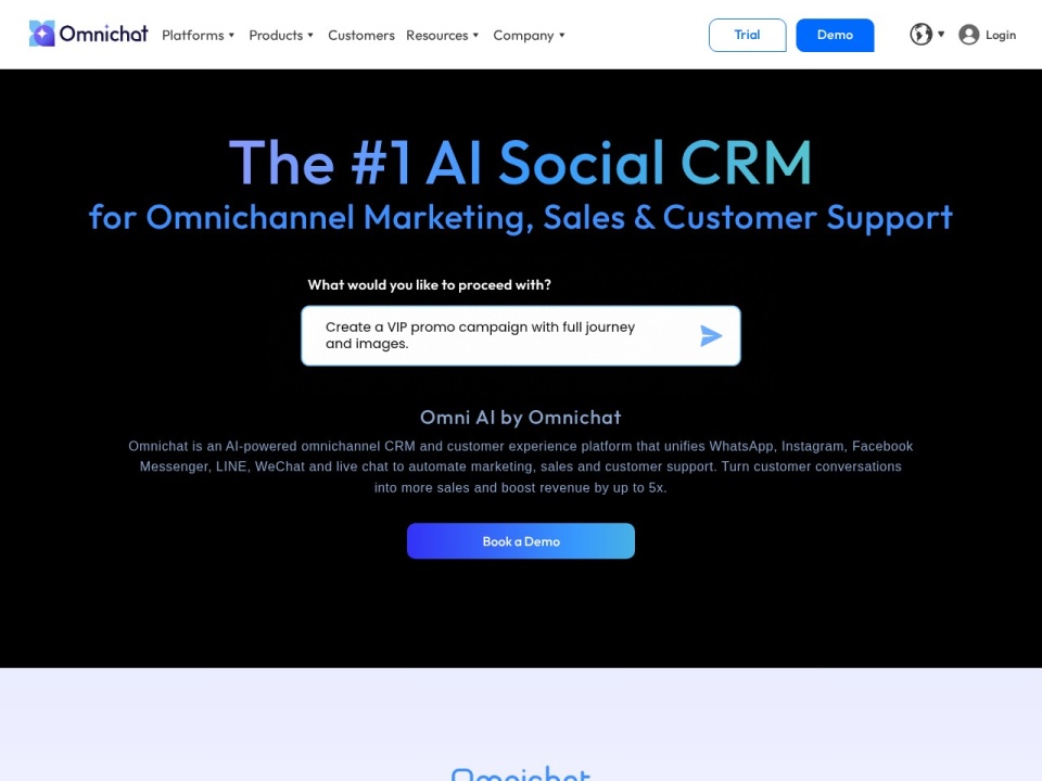 Omnichat AI preview
