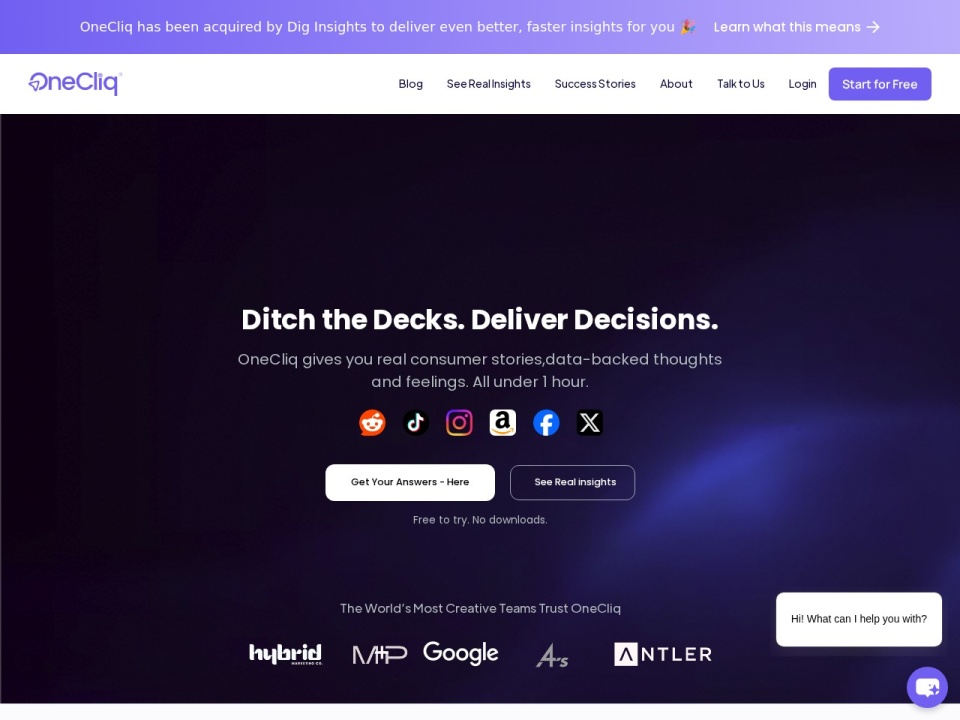 Onecliq Io AI Content Creation Genius preview