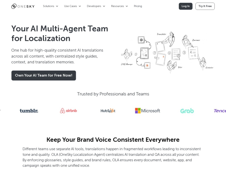 Onesky Localization Agent preview