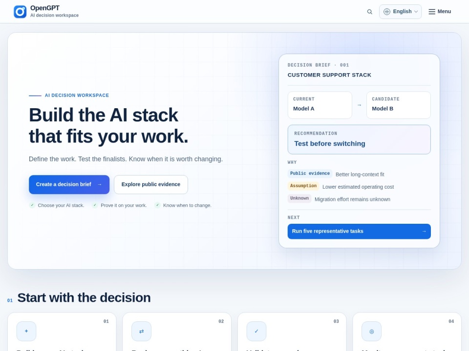 Opengpt preview