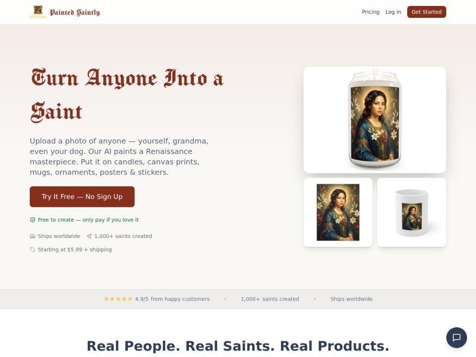 Painted Saintly preview
