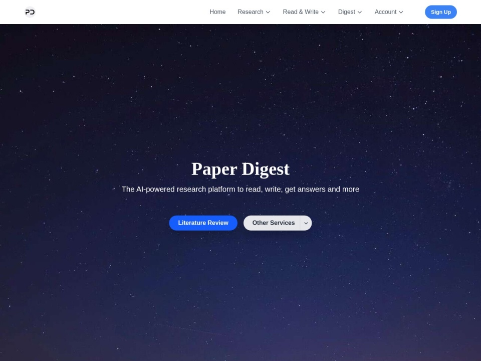 Paper Digest preview