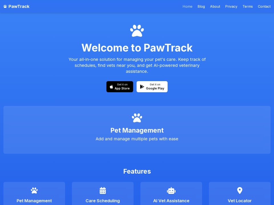 Pawtrack preview