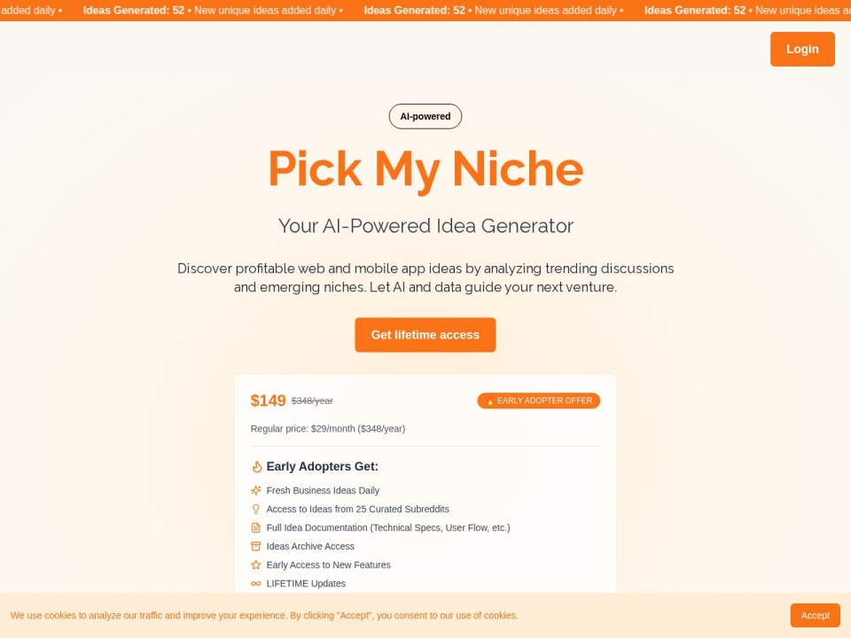 Pick My Niche preview