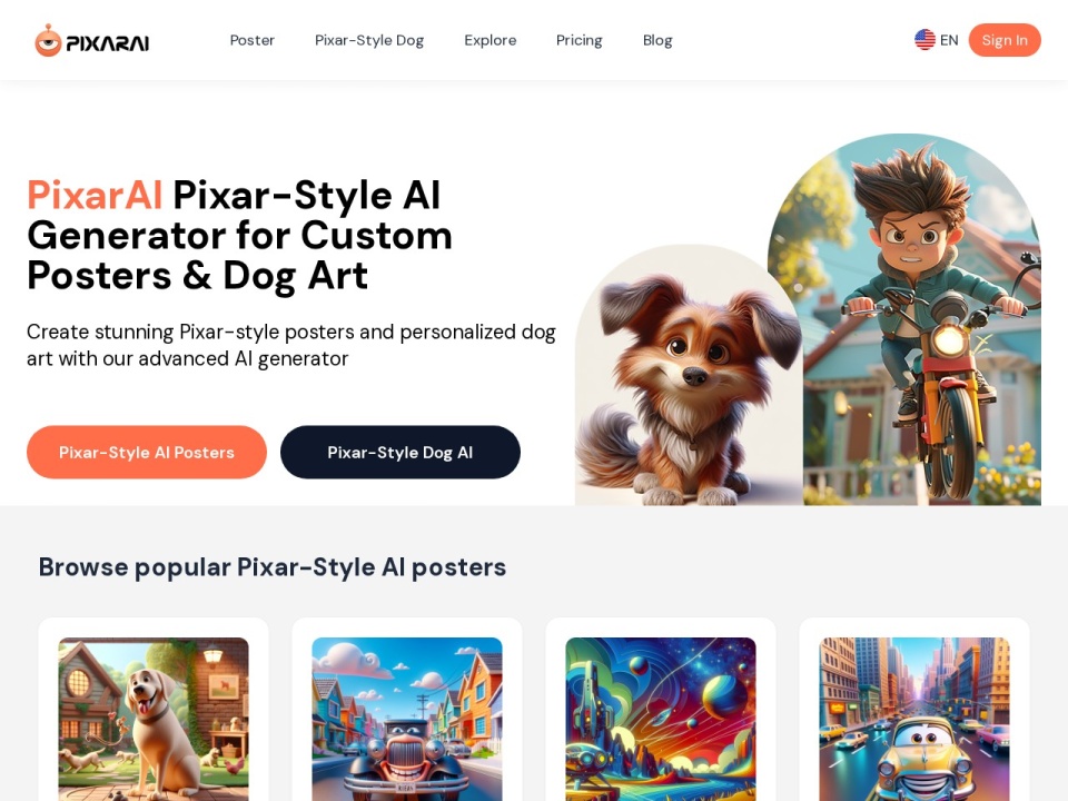 Pixarai preview