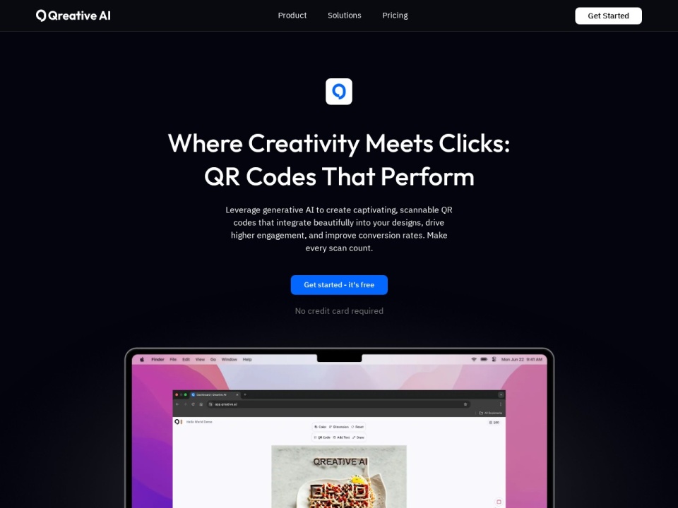 Qreative AI Artful Qr Codes preview