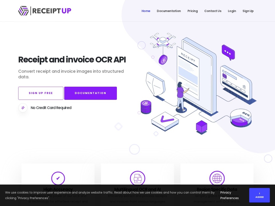 Receiptup preview