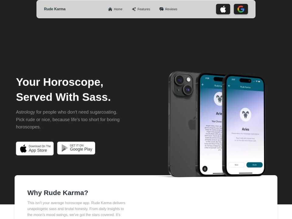 Rude Karma preview