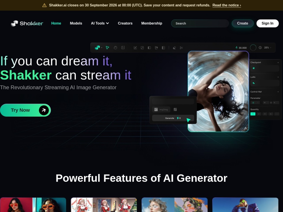 Shakker AI preview
