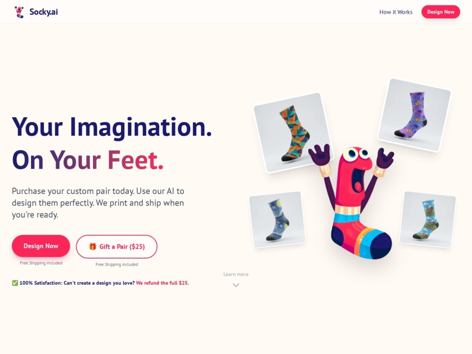 Socky AI AI Designed Custom Socks preview