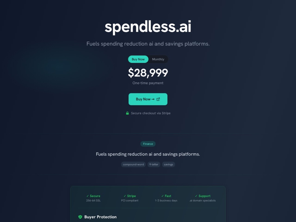 Spendless preview