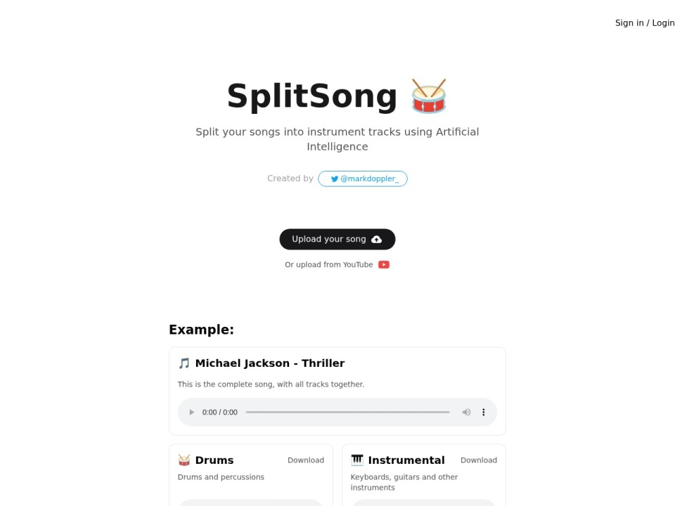 Splitsong preview
