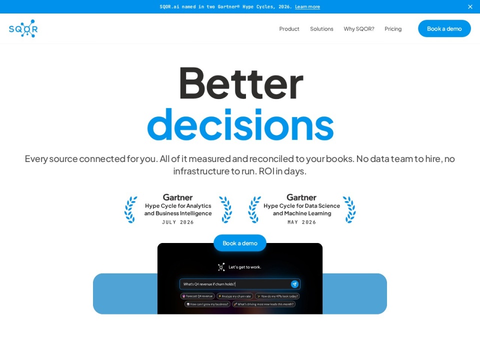 Sqor AI preview