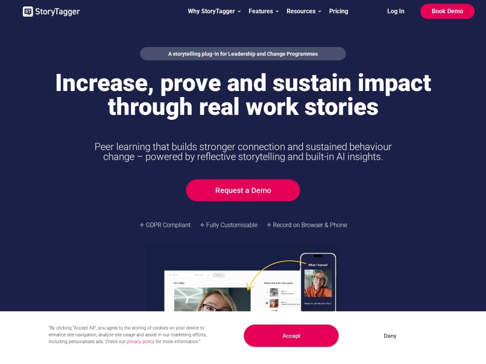 Storytagger preview
