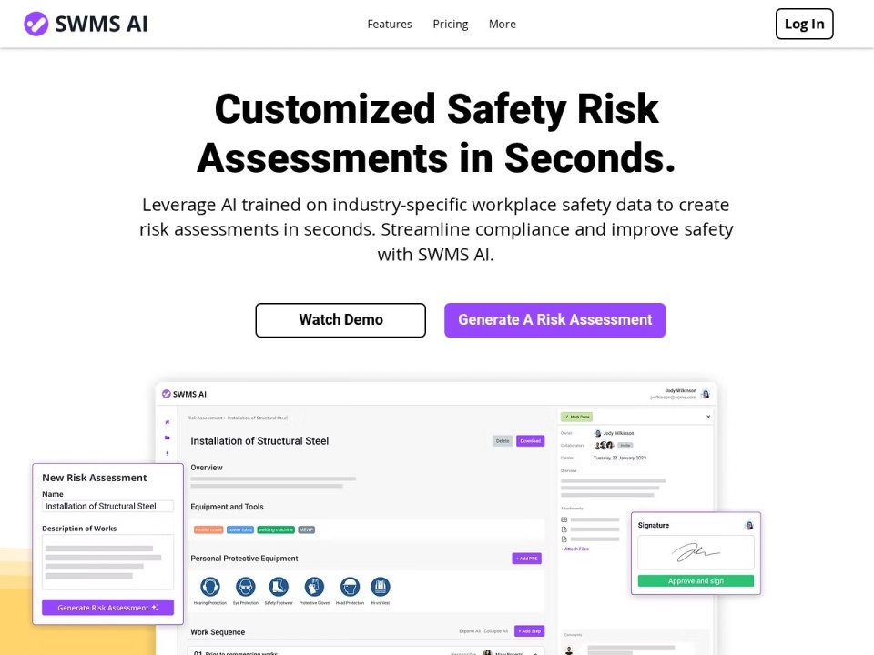 Swms AI preview