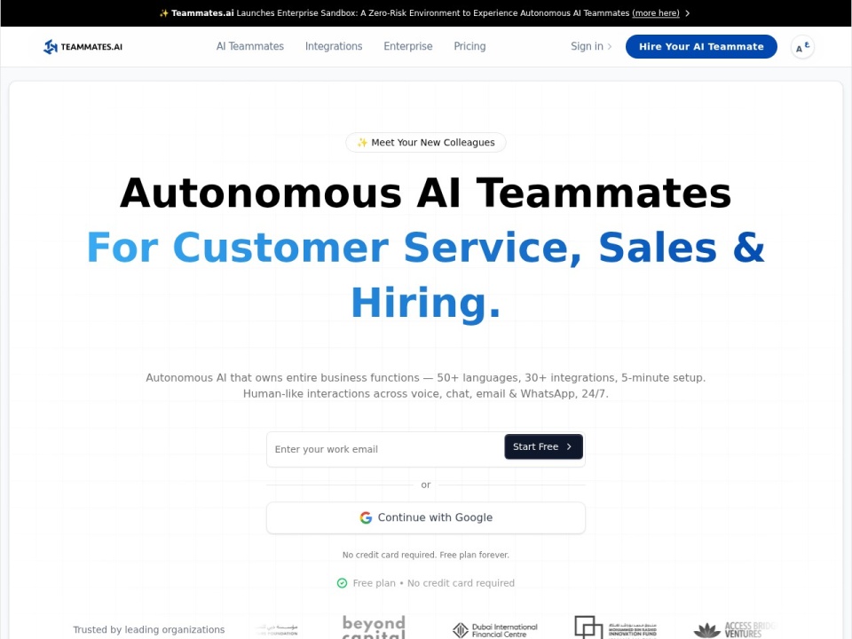 Teammates AI preview