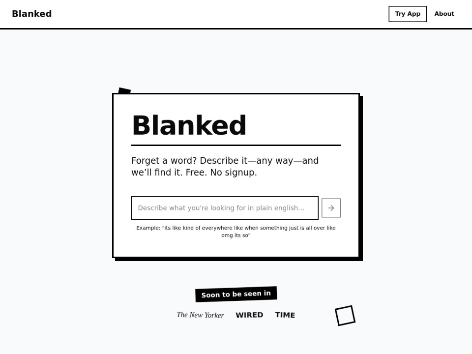 Blanked preview