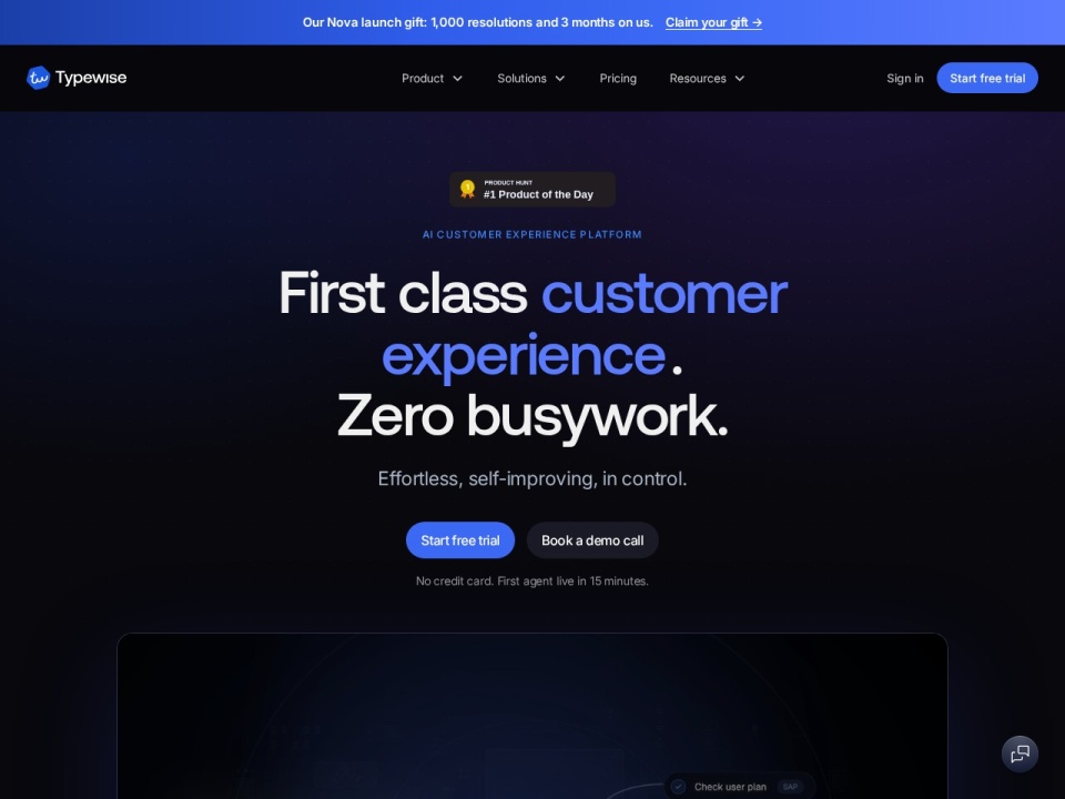 Typewise preview