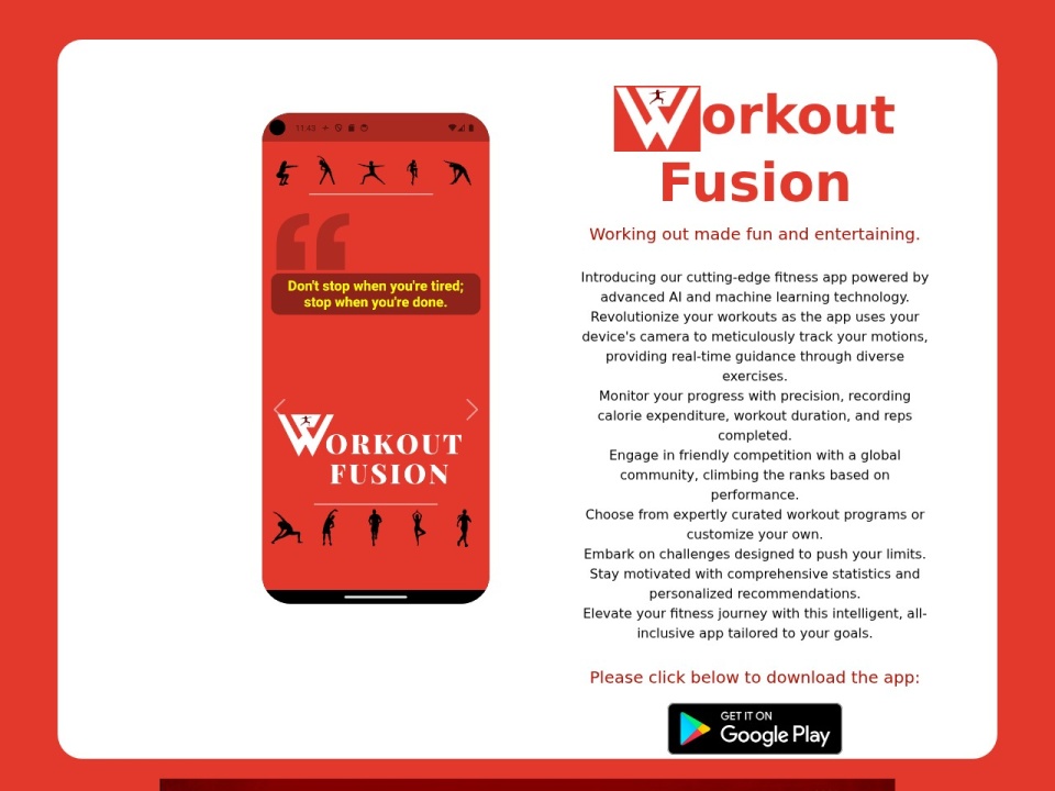 Workout Fusion preview