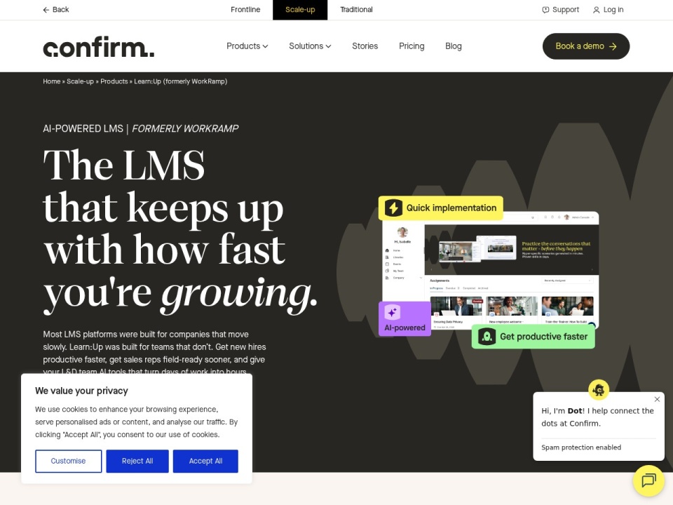 Workramp Lms preview