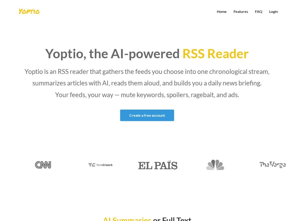 Yoptio preview