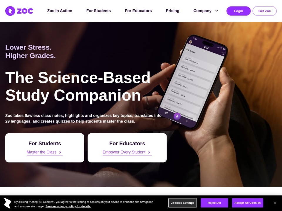 Zoc AI Better Grades Ethical AI preview